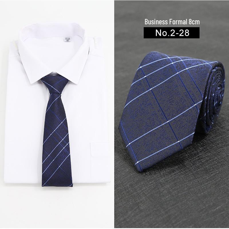 Men's Formal Business Casual Solid or Striped Tie