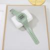 Kids Digital Watch Boys Girls Colorful Alarm Clock with Day Display Green