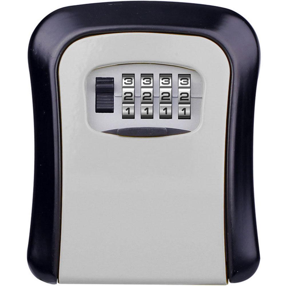 4-Digit Wall Mounted Combination Key Box - Outdoor Safe Key Storage