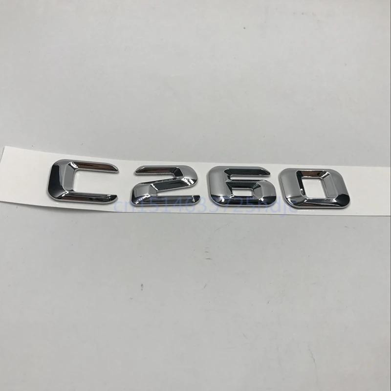 ABS For Mercedes-Benz C Class C180 C200 C220 C260 C280 C300 C320 Trunk Rear Emblem Badge Chrome Letters ZO7
