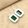 Green Onyx Gemstone 925 Sterling Silver Jewelry Handmade Earring For Thanksgiving