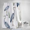 Shower Curtain, 72 x 72 Inches Shower Curtain Liner, Birds Heron in The Water Shower Curtains for Bathroom, Shower Stall & Bathtubs, Waterproof
