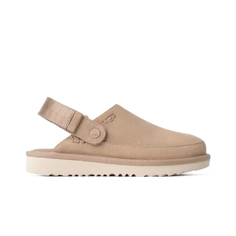 UGG Goldenstar Clog Comfortable Versatile Shock Absorbing Durable Low Top Casual Shoes Kids Clogs Beige 1159770K-SAN