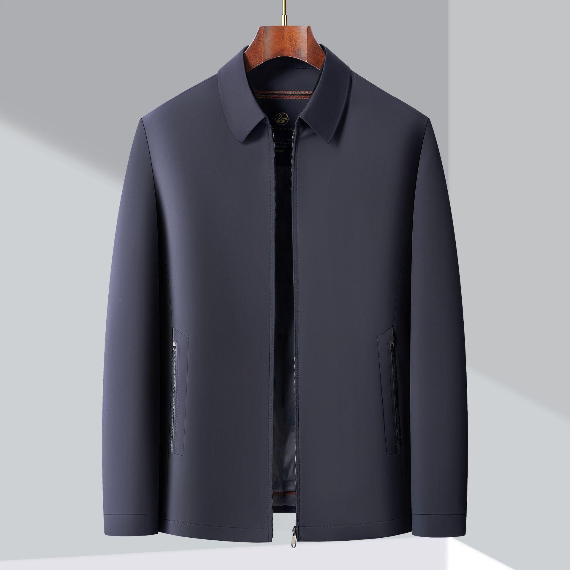 

Осенне-зимняя куртка на гусином пуху со съемными рукавами на молнии для мужского делового кэжуала, теплая рабочая куртка для папы 4XL