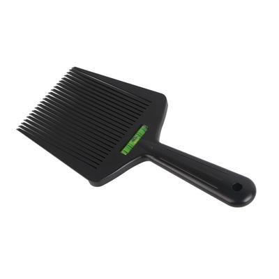 Men Flat Top Guide Comb Smoothing Teeth Barber Haircut Comb Hairstyle Tool for Hair Salon Black