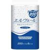 Eliel Toilet Paper Elveil Coreless Tissue 200m6 Rolls Single