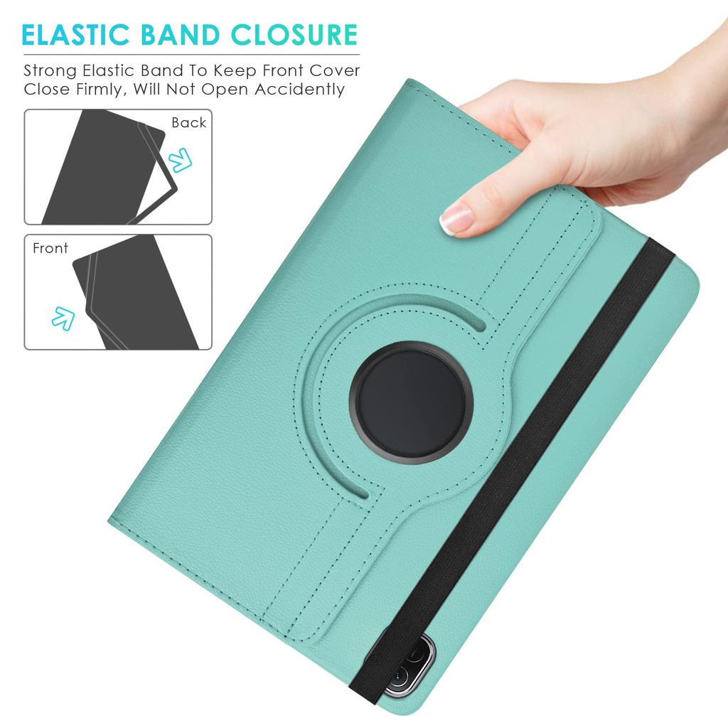 Case for Xiaomi Pad 5/Mi Pad 5 Pro 11" Tablet 2021 Leather Protective Case with Sleep/Wake Function and 360 Rotating Stand Case