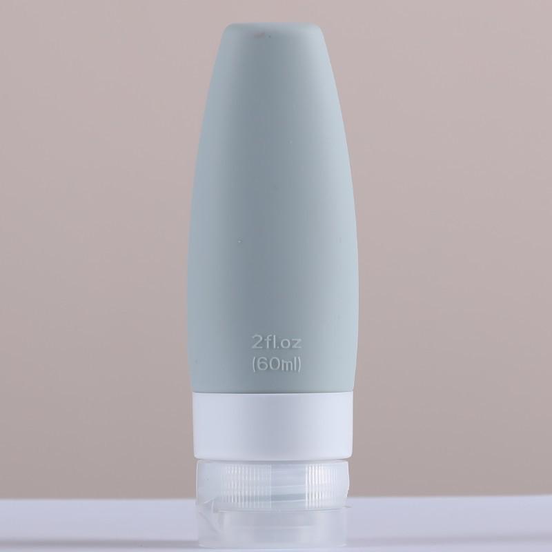 Silicone Travel Bottles for Cosmetics and Toiletries