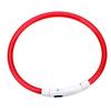 Collare per Cani a LED Luminoso USB Collare per Gatti Cani 3 Modalità Luce LED Incandescente Prevenzione Perdita Collare LED per Cani Accessori per Cani Domestici