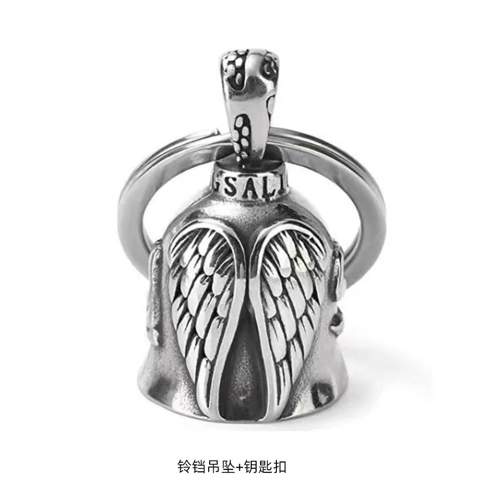 Retro Fahrender Engel Glocke Schutzengel Motorrad Biker Fahrglocke Motorrad Dekoration Zubehör Für Biker Fahrer Fahrrad Geschenk