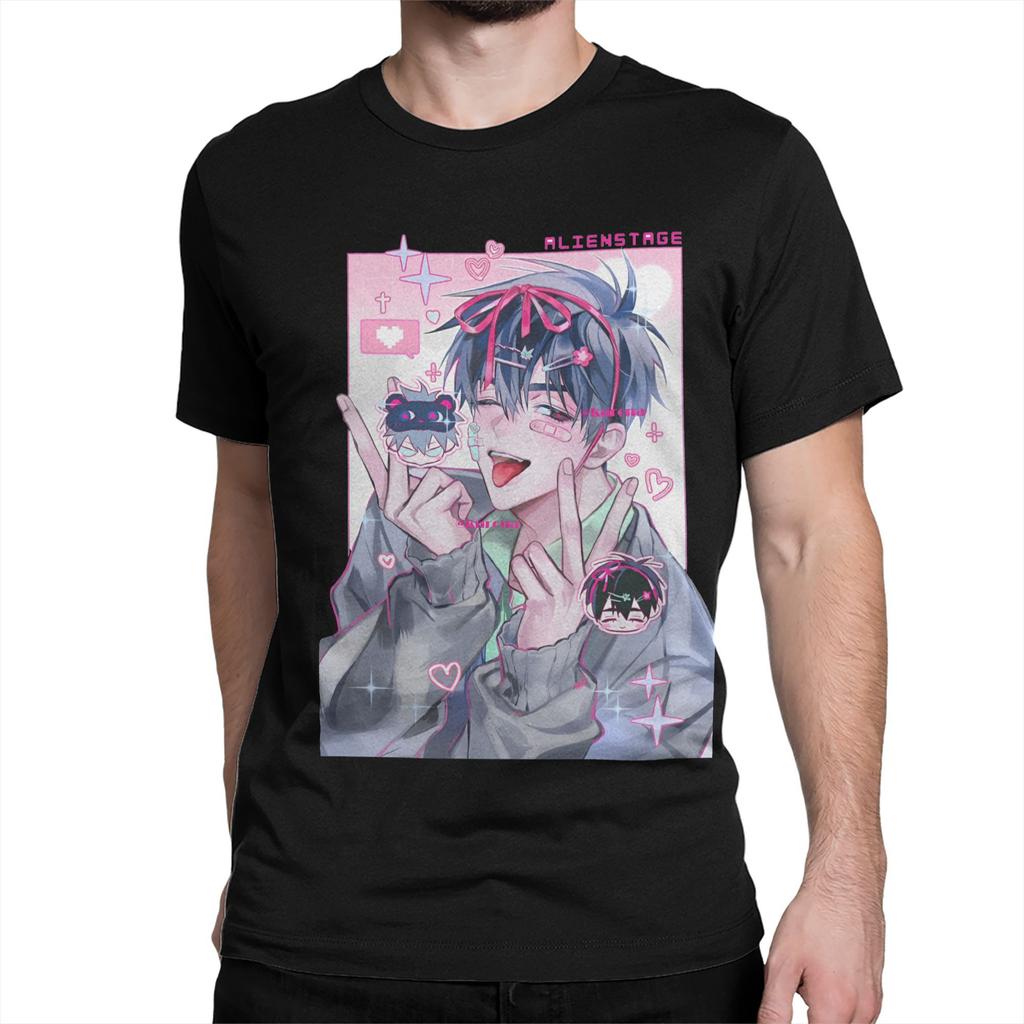 Neuheit Alien Bühne T-Shirts für Männer Frauen Rundhals 100% Baumwolle T-Shirt Till Ivan Anime Kurzarm T-Shirts Geschenkidee Kleidung