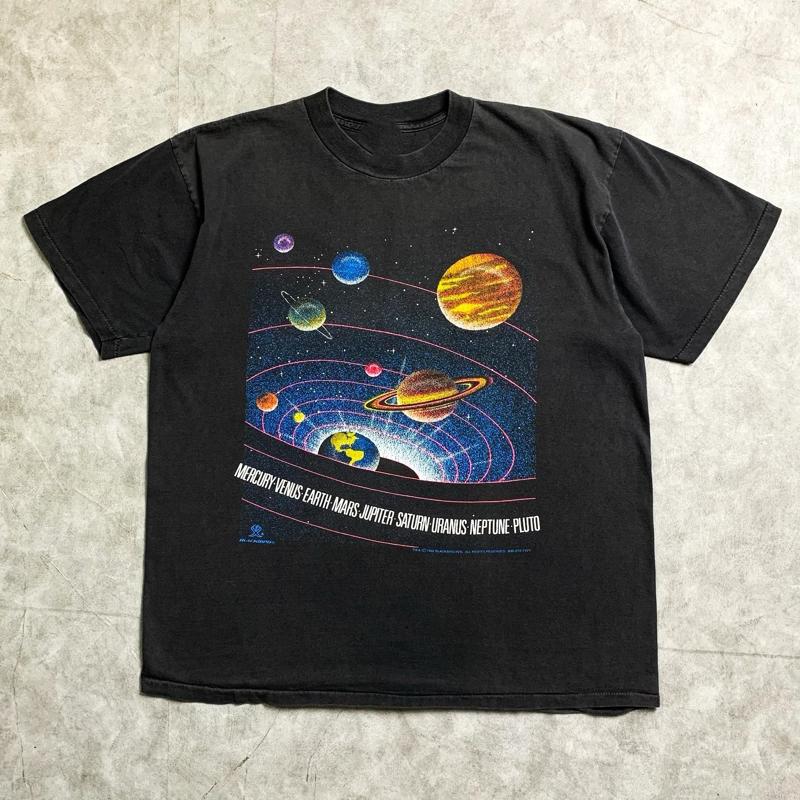1992 Vintage Blackbird Solar System T Shirt 90s 104947