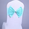 2pcs Vintage Chair Bow Tie Reusable Chair Back Ribbon Durable Satin Chair Sashes Band  Party Event
