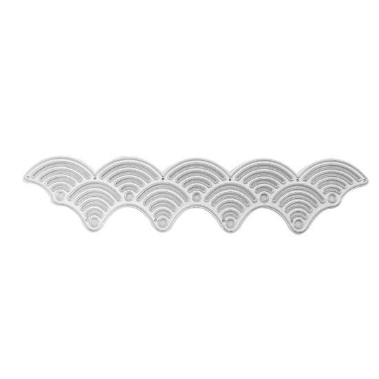 Wave Carbon Steel Die de tăiere Papercraft Pânză Scrapbooking DIY Instrument Decor