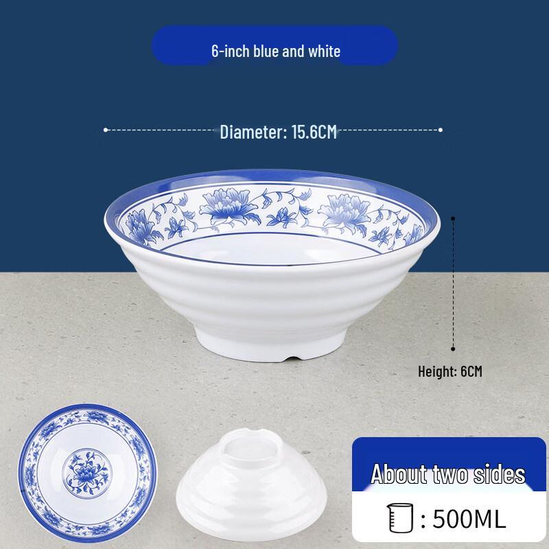 

Melamine Noodle Bowl