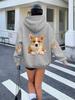 Photo of corgis puppies women's hoodies