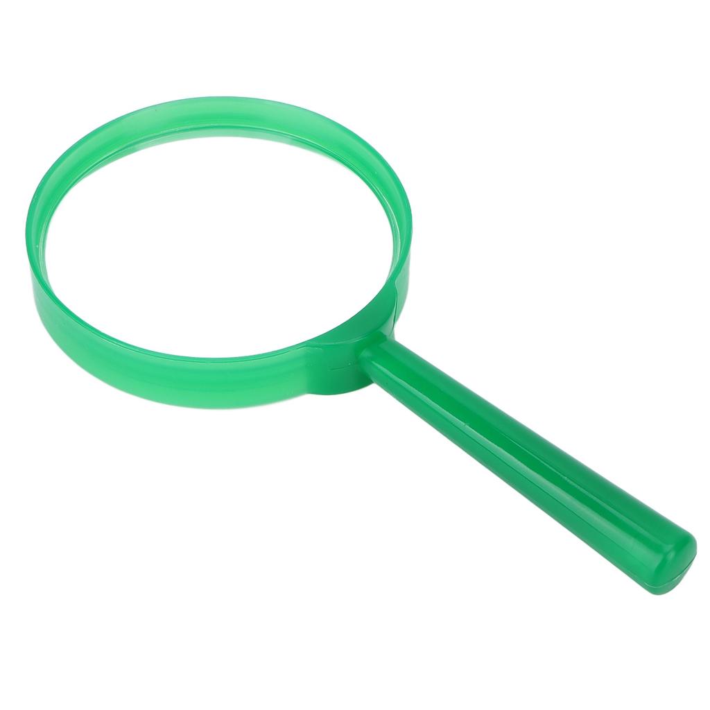   Handheld Magnifier with Plastic Handle Portable Reading Magnifying Loupe for Students Children