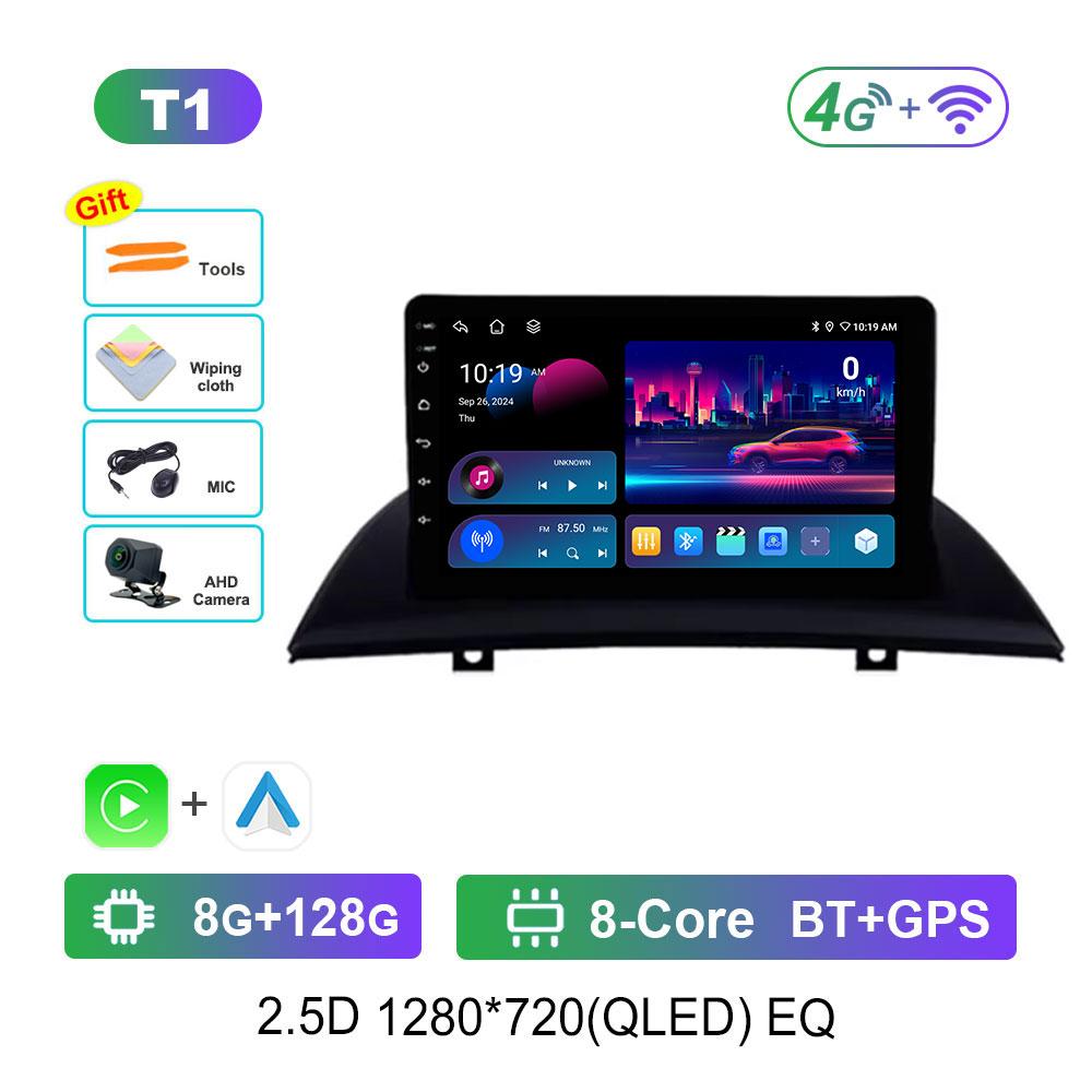 Bluetooth Android OS WiFi for BMW X3 E83 2004 - 2012 Car Radio Multimedia Player DSP Stereo GPS 4G Split Screen Cooling Fan