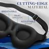 Sleep Mask For Side Sleeper, 100% Light Blocking Upgraded 3D Contoured Cup Eye Mask With Adjustable Strap, Eye Cover, Night Blindfold Eye Mask