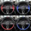 DIY Car Steering Wheel Cover 100% Fit For Mazda 3 Axela    CX-30 MX-30   Auto Interior Accessories