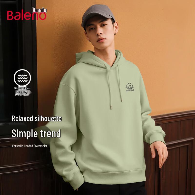 Мужская толстовка с графическим принтом Baleno из плотного хлопка 3XL