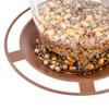 Bird Feeders Outdoors Hanging Squirrel Proof Easy Clean and Fill Adjustable Feeder Multiple Hole Dispenser Holder Food Container