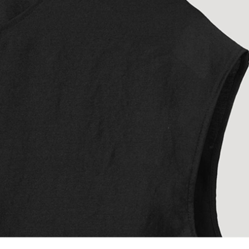 [Ea S miSS] bluză lucioasă cu mâneci scurte și curea Swwblp22080 Bk