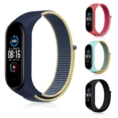 Nylon Braided Solo Loop for Xiaomi Mi Band 5 6 Strap Bracelet Belt Mi Band 3 Miband 4 Wristband for Xiaomi Mi Band 6 5 Watchband