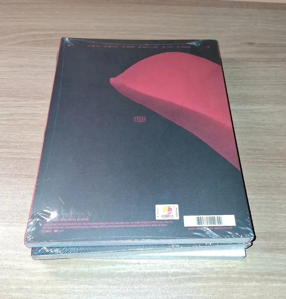 I-DLE I Burn Fire 4th Mini Album (Unopened) - Bundle