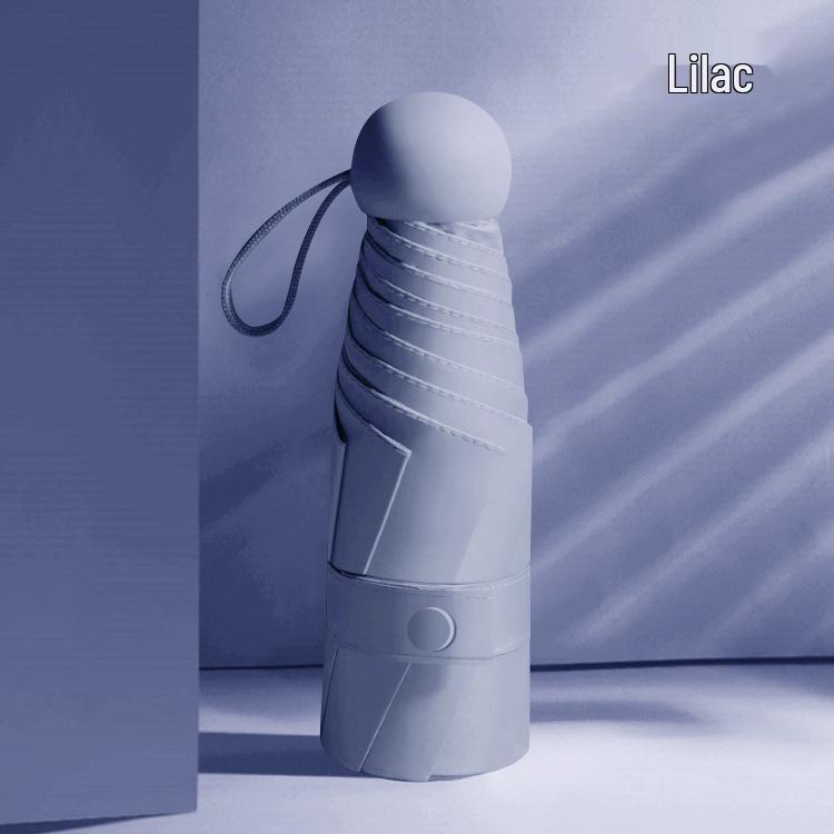 Ultra Durable UV Protection Auto Double-Fold Black Umbrella.