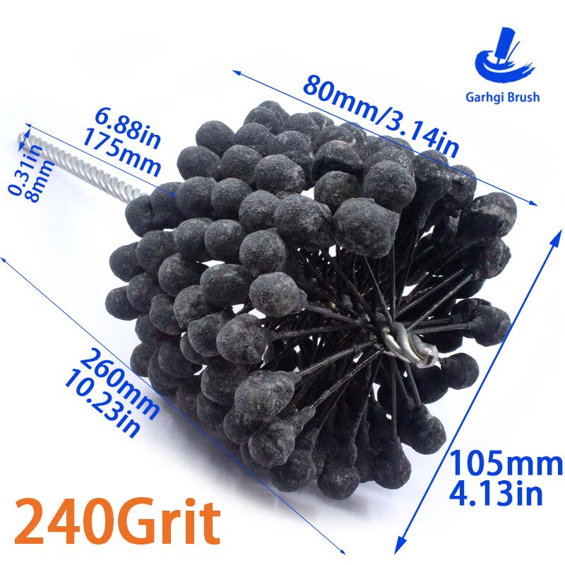 HOT SALE 105MM Cylinder Hone Brushes Flexible Bore Rotary Honing Tool Engine Camshaft Motorcycle Car Grinding Deburring Metal
