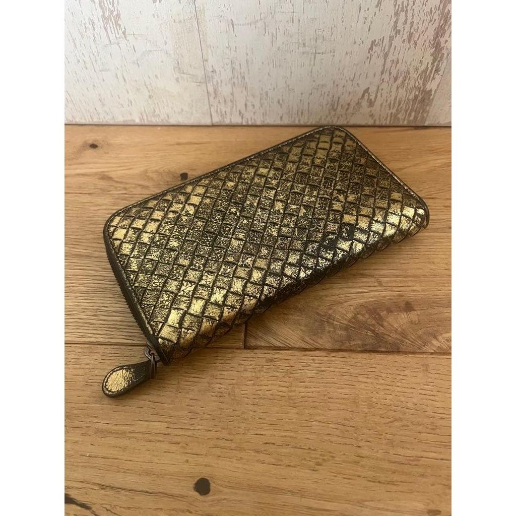Used BOTTEGA VENETA Intrecciato Long Wallet