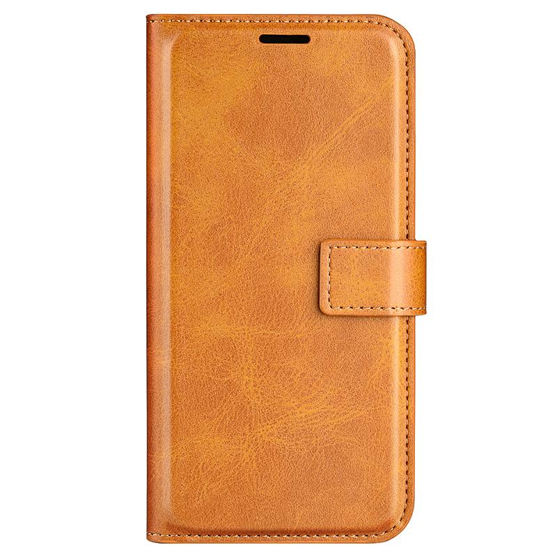 For OnePlus Nord CE4 Lite 5G/Oppo K12x 5G (China) Case Calf Texture Leather Stand Phone Cover
