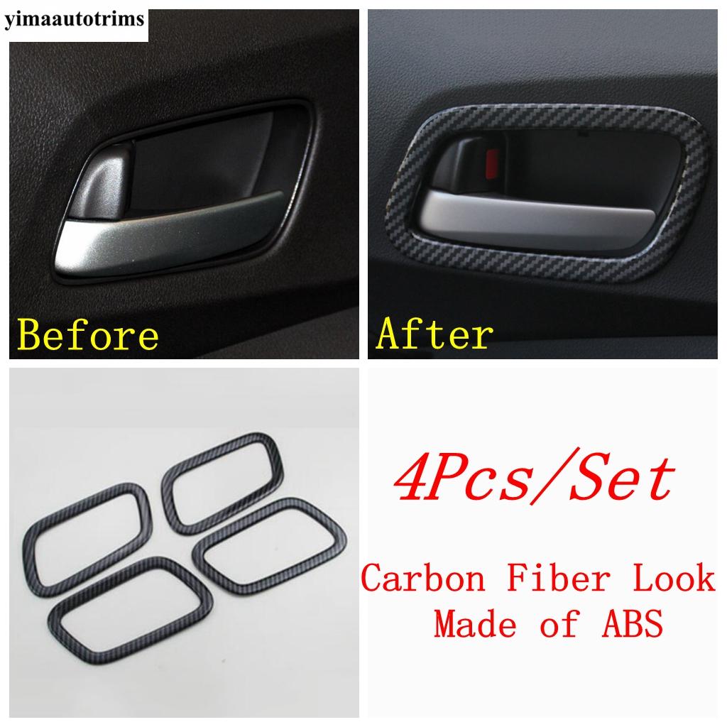 Carbon Fiber Accessories For Honda CRV CR-V 2012 - 2016 Dashboard Air Vent Gear Panel Handle Bowl Head Light Cover Trim Interior