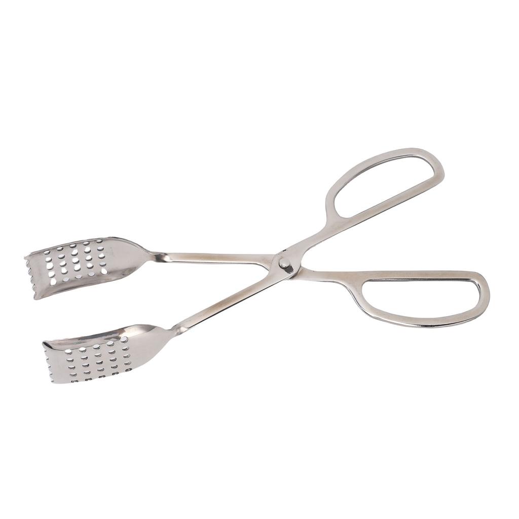 Serving Tong for Buffet Party Catering 304 Stainless Steel Bread Clip Salad Tong for Home Kitchen Barbecue