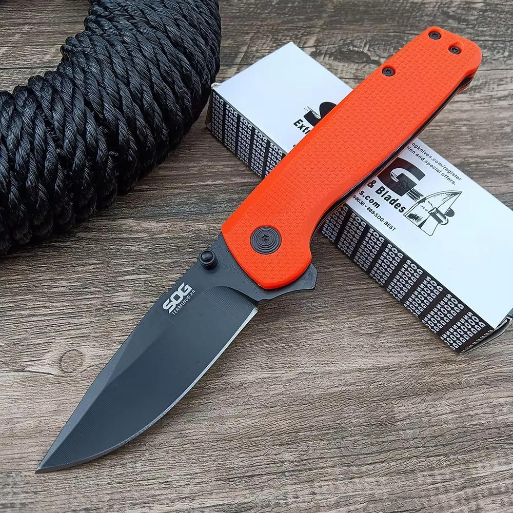 Utility Household Folding Pocket Knife 440C Steel Blade Nylon Fibre Handle Multi-purpose Kitchen Knife Utility Cutting Tools