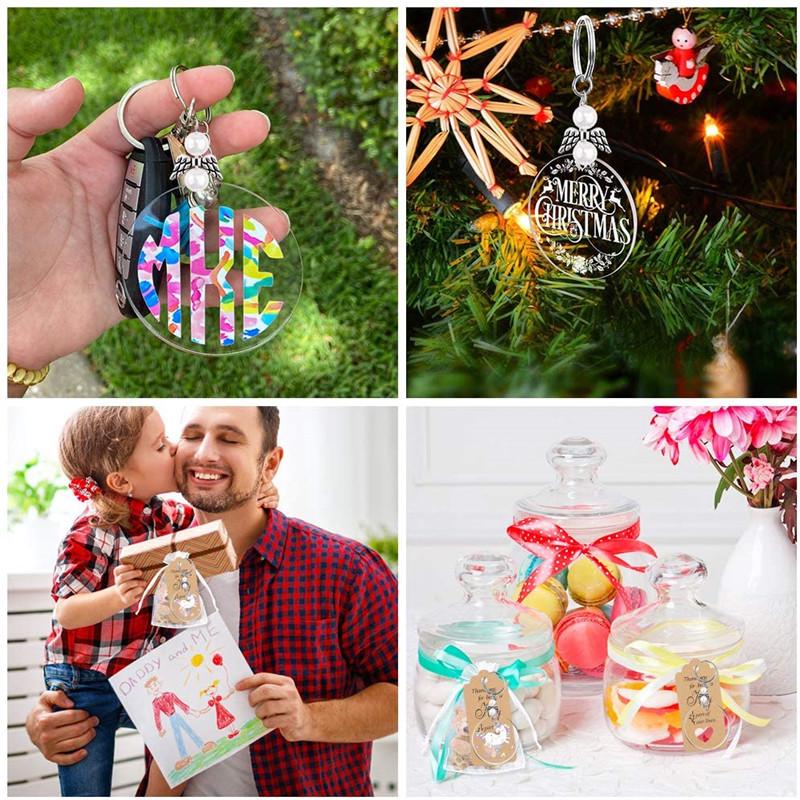 Elegante Schutzengel-Flügel-Schnalle für die Veranstaltungsdekoration - Ideal für Hochzeiten, Geburtstage, Weihnachten, Taufen, Kommunionen und Dankeschön-Geschenke