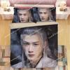 Yang Zi Tan Jianci Deng Wei Wang Hongyi Pillowcase+ Duvet Cover Single Student Knit Lost You Forever Double Bedding Set026