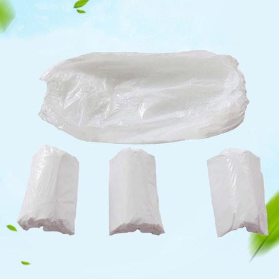 100 bucăți de protecție, impermeabile, de unică folosință, mâneci de braț din plastic