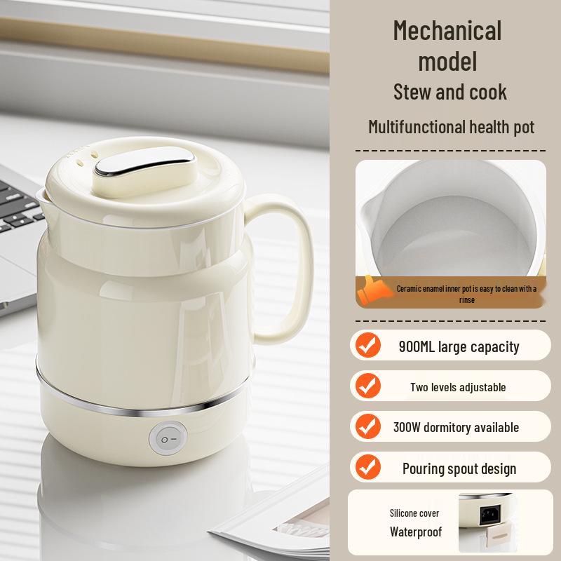 

Portable Multifunctional Electric Kettle & Stewing Pot - Ideal for Office, Tea, Milk, and Cooking. SH-12