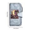 Women's Fashion Pattern Print Long Wallet Multi Card Slot Portable Purse