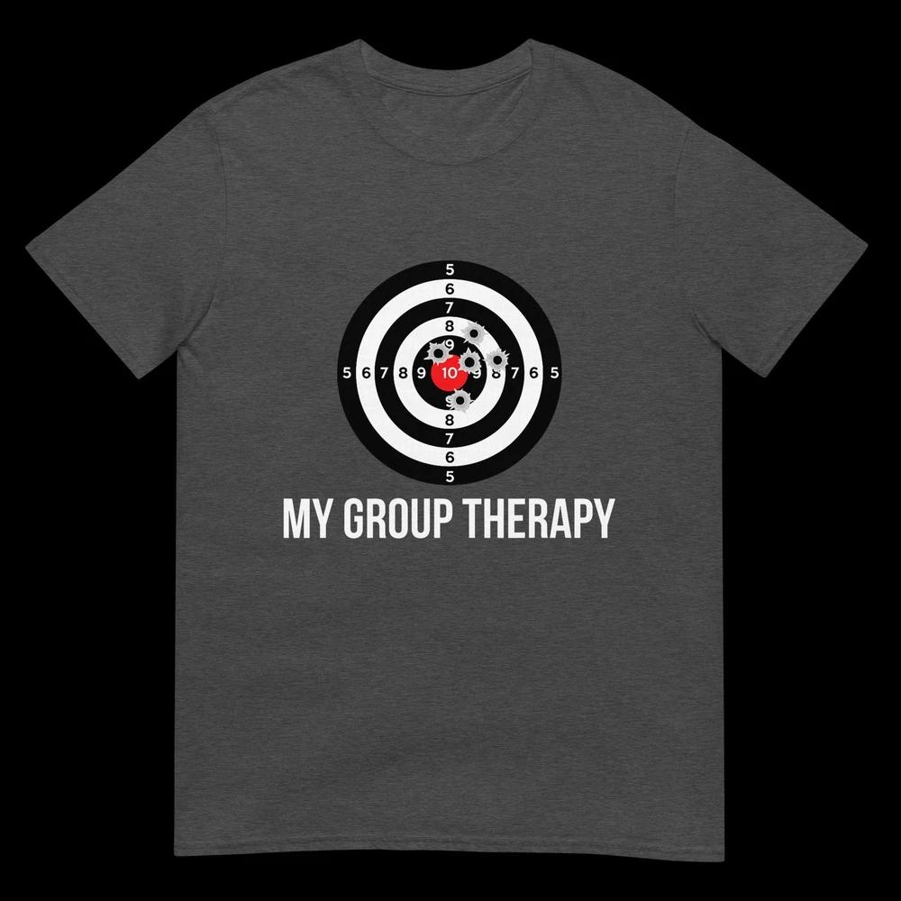 T-shirt Terapia di Gruppo con Armi Campo di Tiro