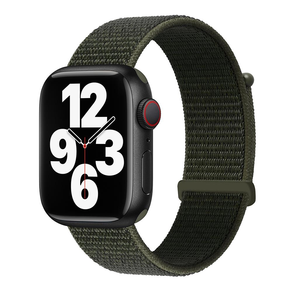 Nylon Loop Strap for Apple Watch Serise 11 Band 46mm 40mm 44mm 45mm 42mm 41mm 38mm Smart Belt Bracelet for IWatch Ultra3 49mm Serise10/9/8/7/6/SE3/5/4