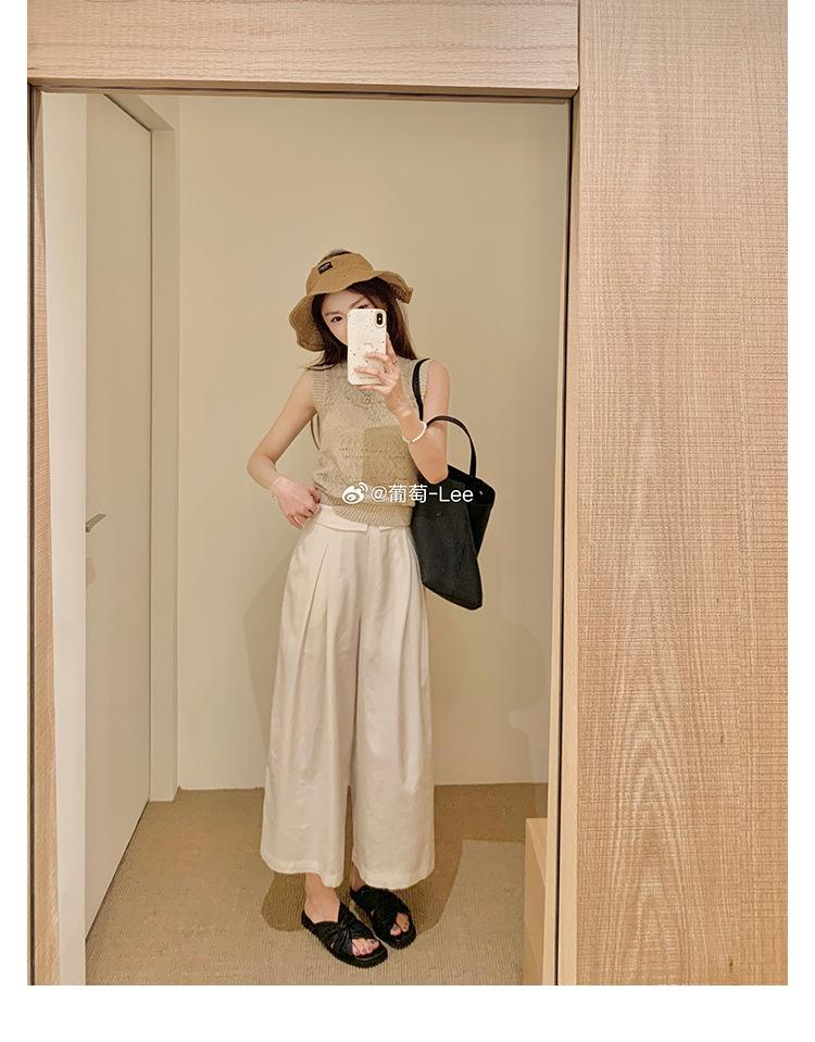 

Grape mother has the same style in stock~ Huge comfortable sheep pattern pleated kink versatile square head cloud half drag girl spring and summer 40