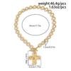 Ingemark Vintage Punk Big Cross Jesus OT Buckle Pendant Choker Necklace Women Trend Goth Metal Chain Grunge Jewelry Steampunk