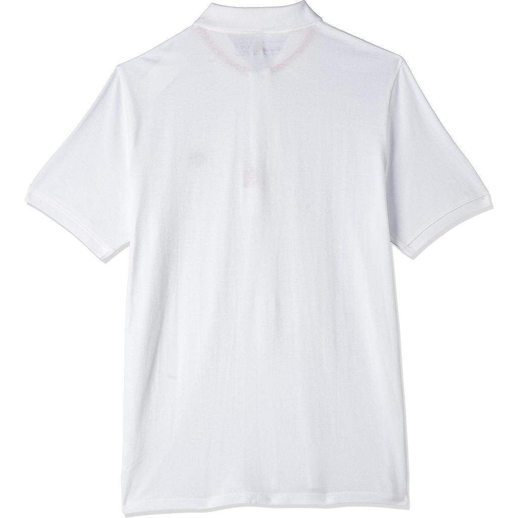 Timberland Solid Logo Pullover Short Sleeve Polo Shirt Men Tops White A2BRY-100
