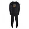 Aquascutum Mens Iconic Cotton Blend Crew Neck Tracksuit Set