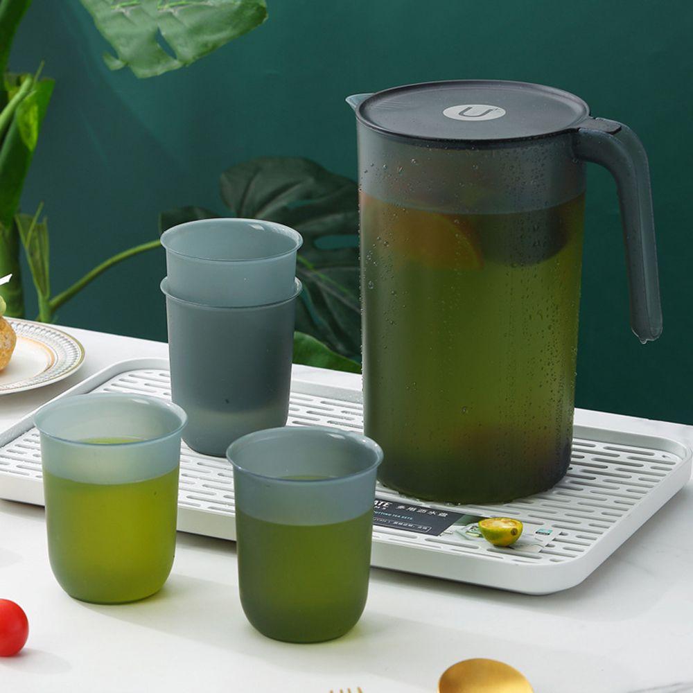 2000/2500ml Drop Resistant Transparent For Home Flower Teapot Kettle Container Bottle Juice Jug