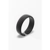 Matte Black Plain Wedding Ring Knight Adjustable Ring