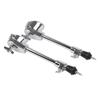 Pair Bass Drum Leg With Fixed Bracket Anti-Rust Stable For Percussion Instrument